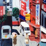 Olivier Morel, Japon, peinture, Game