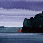 Olivier Morel, Japon, peinture, Hakone, lac