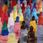 Olivier Morel - 10 000 Bouddhas, exposition Sciences-Fictions, 2016, Bouddha