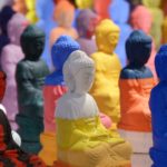 Olivier Morel - 10 000 Bouddhas, exposition Sciences-Fictions, 2016, Bouddha