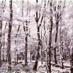 Olivier Morel, Forêts, Forêt, dessin, art contemporain