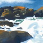 Olivier Morel empreinte des vagues