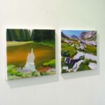 Olivier Morel, notes de ma cabane, galerie Louis Gendre & Ko 2023