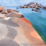 Olivier Morel empreinte des vagues